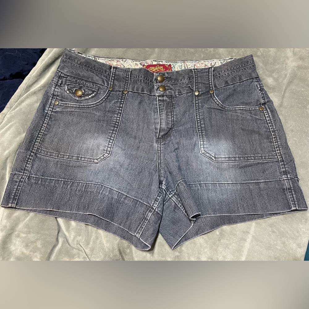 One Song Blue Jean Shorts